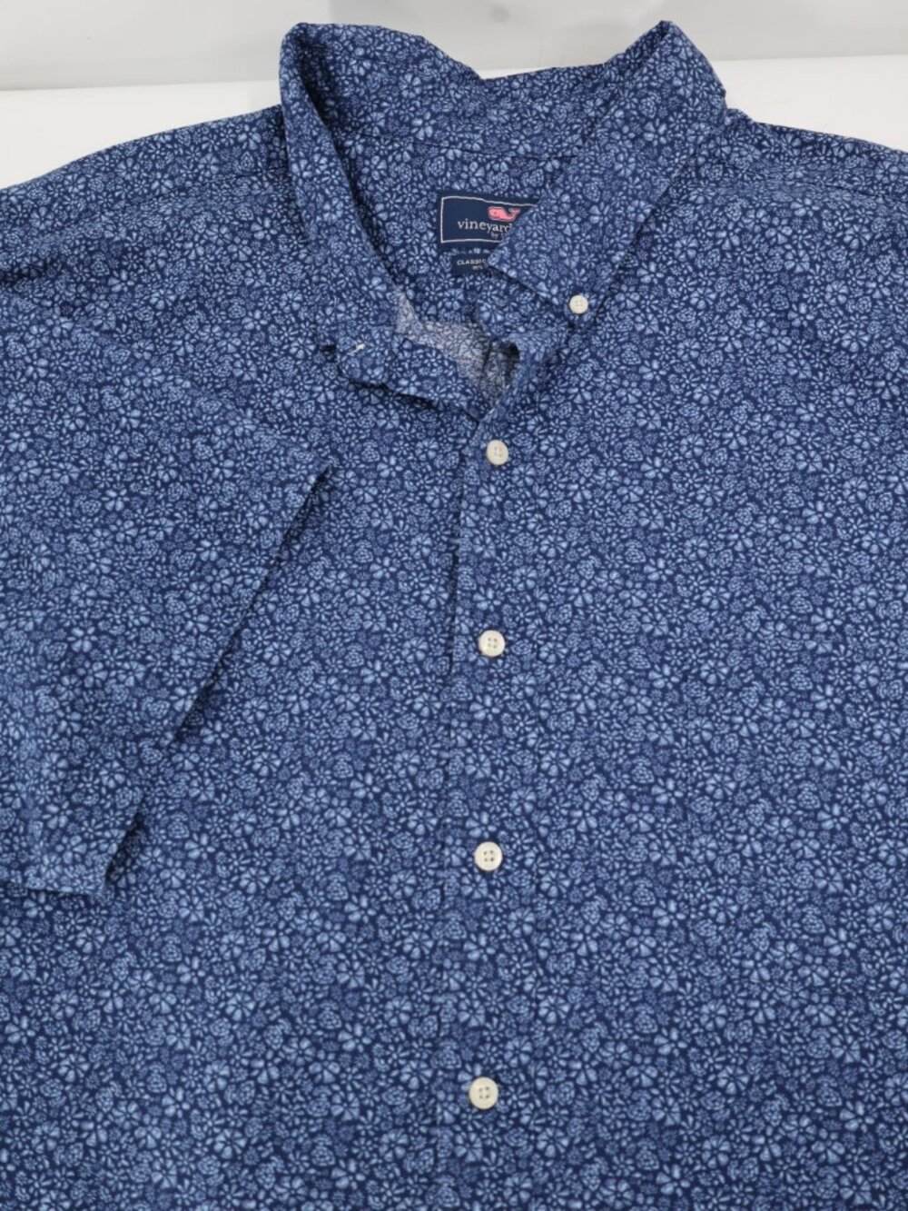 Vineyard Vines Shirt Mens 3XLT Classic Fit Murray Short Sleeve Button Up Floral
